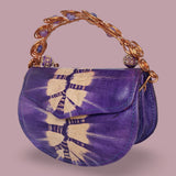 Beaded Copper Handle Purse