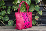 Ankara "Jamal" Tote Large (Pink)